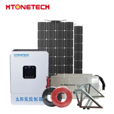 Htonetech 3kw 8kw 10kw fora da rede Sistema Solar Kit completo Fábrica China 8kw 10kw 54kw Sistema de energia solar para aluguel Casa