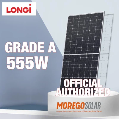 Longi Lr5 módulo fotovoltaico 182 mm painéis solares bifaciais preço 540 W 545 W 550 W painel solar fotovoltaico