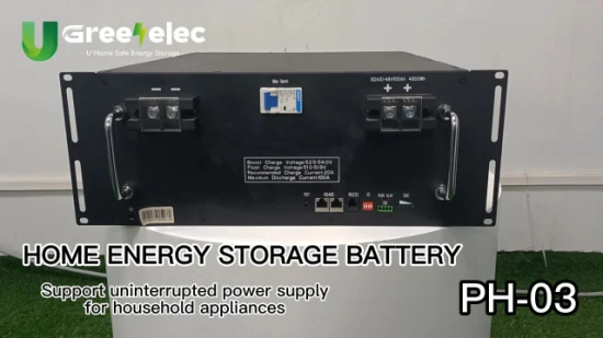 U-Greenelec Custom 5kwh 10kwh 50ah 100ah 48V Lithium Li Ion Battery Cell Backup Electricity for Home Solar Storage