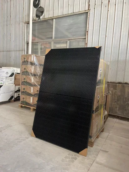 Preço de fábrica Trina Full Black 415W em estoque Painel solar